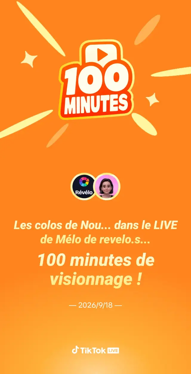 J'ai regardé le LIVE de @Mélo de revelo.studio 🇧🇪 pendant 100 minutes ! #Mélo de revelo.studio 🇧🇪FanClub #FanJourney #FanClub
