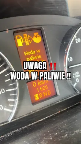 #uwaga #woda #ropa #mercedes #sprinter 