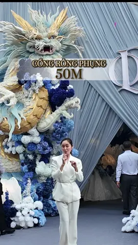 Thành quả sau 3 ngày miệt mài..#vipweddingeventplanner #tramchimdongthap #rongphung50m #cantho 