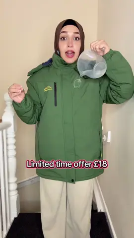 Windproof Waterproof fleece lined jacket woth detachable hood for men! Disclaimer: this price is just for sale period and are subject to change.. whenever you see the video please tap on the orange cart to see the exact price!  #TikTokMadeMeBuyIt #foryoudays #menjacket #fleecelined #windproofjacket 