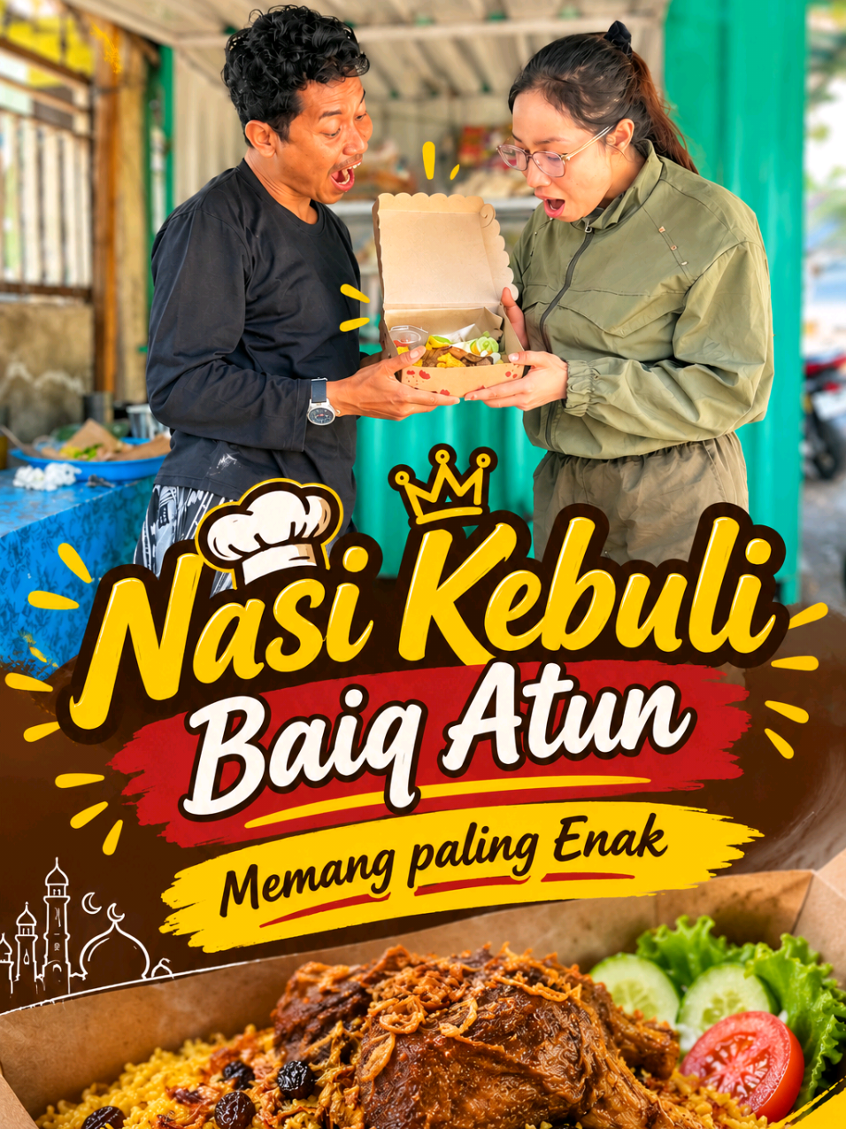 Wah Enak banget kawan!! #viral #fyp #lombok #india #tiktokviral 