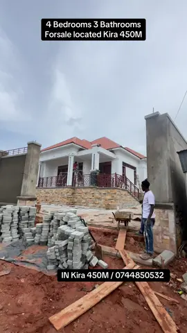 Newly 4 Bedrooms 3 Bathrooms  and 2 Boys quarters  plot size 14 Decimals 