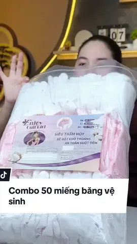 Combo 50 miếng băng vệ sinh 
