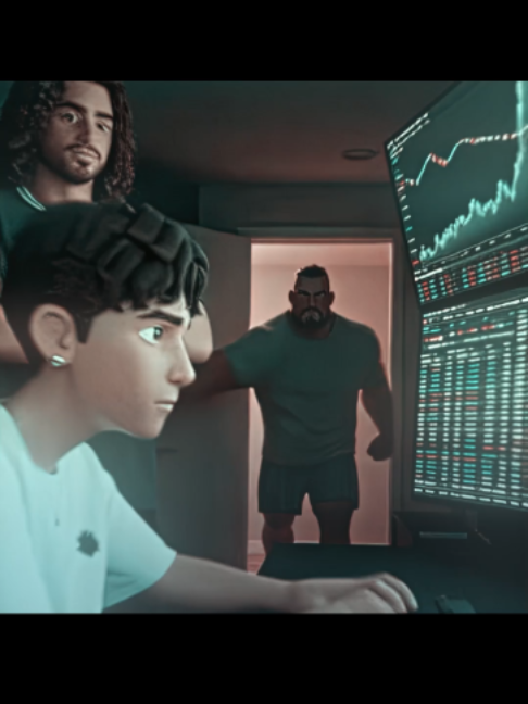 TJR is the best mentor. #daytrading #money #motivation first part of the video was made using AI