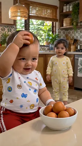 Egg Crack pranks moment 🥚🥚#funny #viral #fyp #pranks #cutebaby 