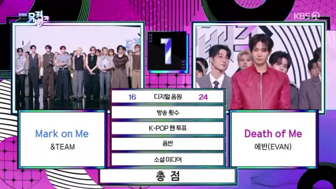 &TEAM 1st win on music bank today #andteam #fypシ 