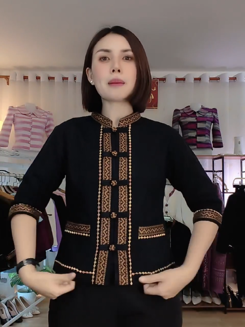 #ผ้าไทยใส่ให้สนุก #เพจร้านเฮือนผ้ากาฬสินธุ์ 
