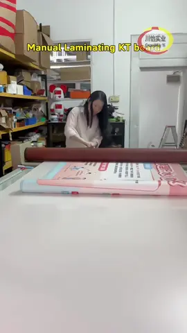 CrossWay Yi CY-1600 1.6m manual cold laminator can be used for KT board lamination, as long as you use a compatible cold laminate film and apply enough pressure,Cold laminators are ideal for materials that cannot withstand heat, and the process works by using pressure-sensitive adhesive to bind the film to the surface. https://www.crossway-industry.cn/goods-106.html
