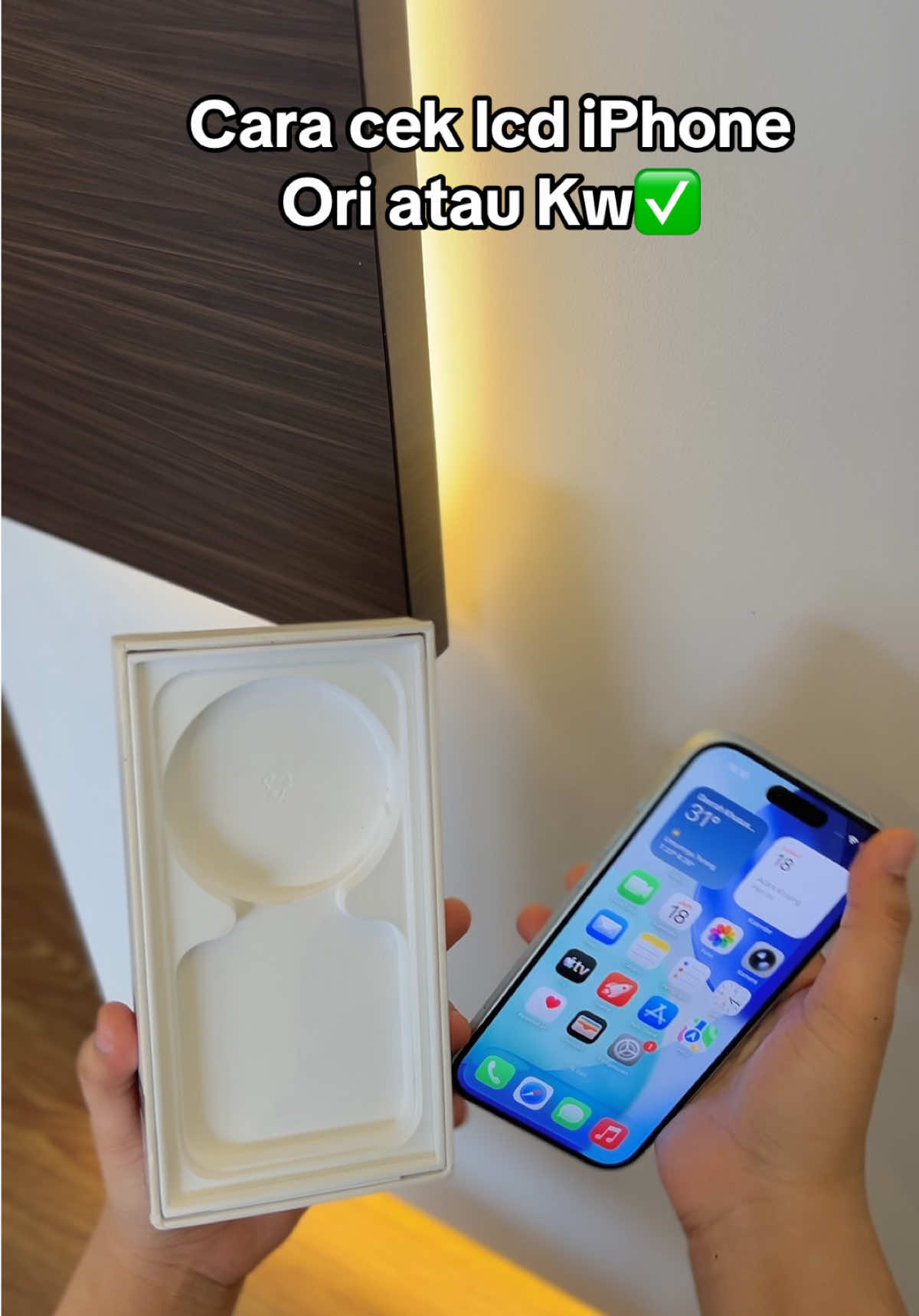 buru di cek,tepat kalian ori atau kw niihhh😁🙏🏻 #fyp #iphonetricks #gadgetpringsewu #pringsewulampung #xyzbca 