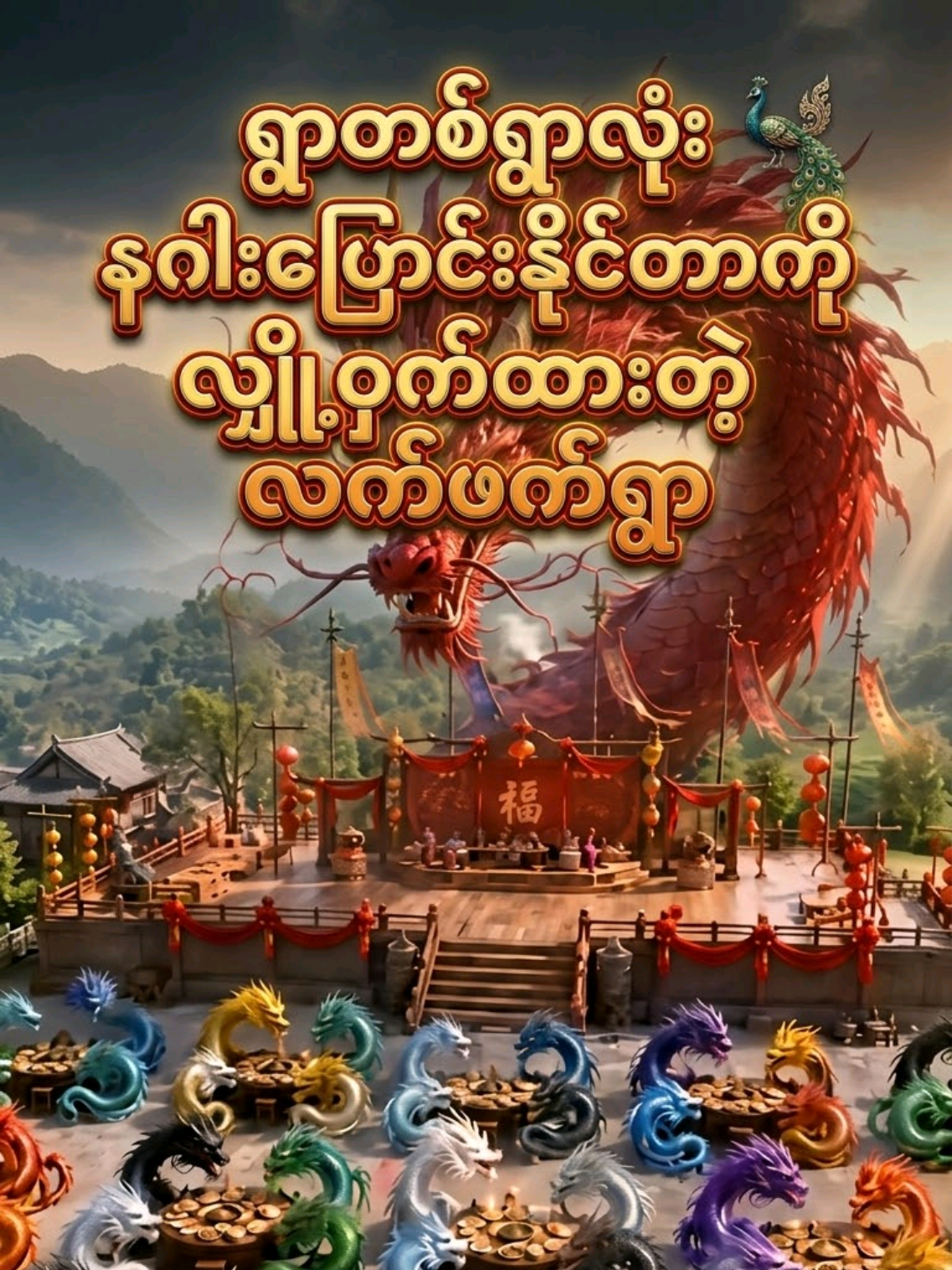 ရွာတစ်ရွာလုံး နဂါးပြောင်းနိုင်တာကို လျှို့ဝက်ထားတဲ့ လက်ဖတ်ရွာ #chineseanime #chinesedrama #fyp #fypシ #movierecap 