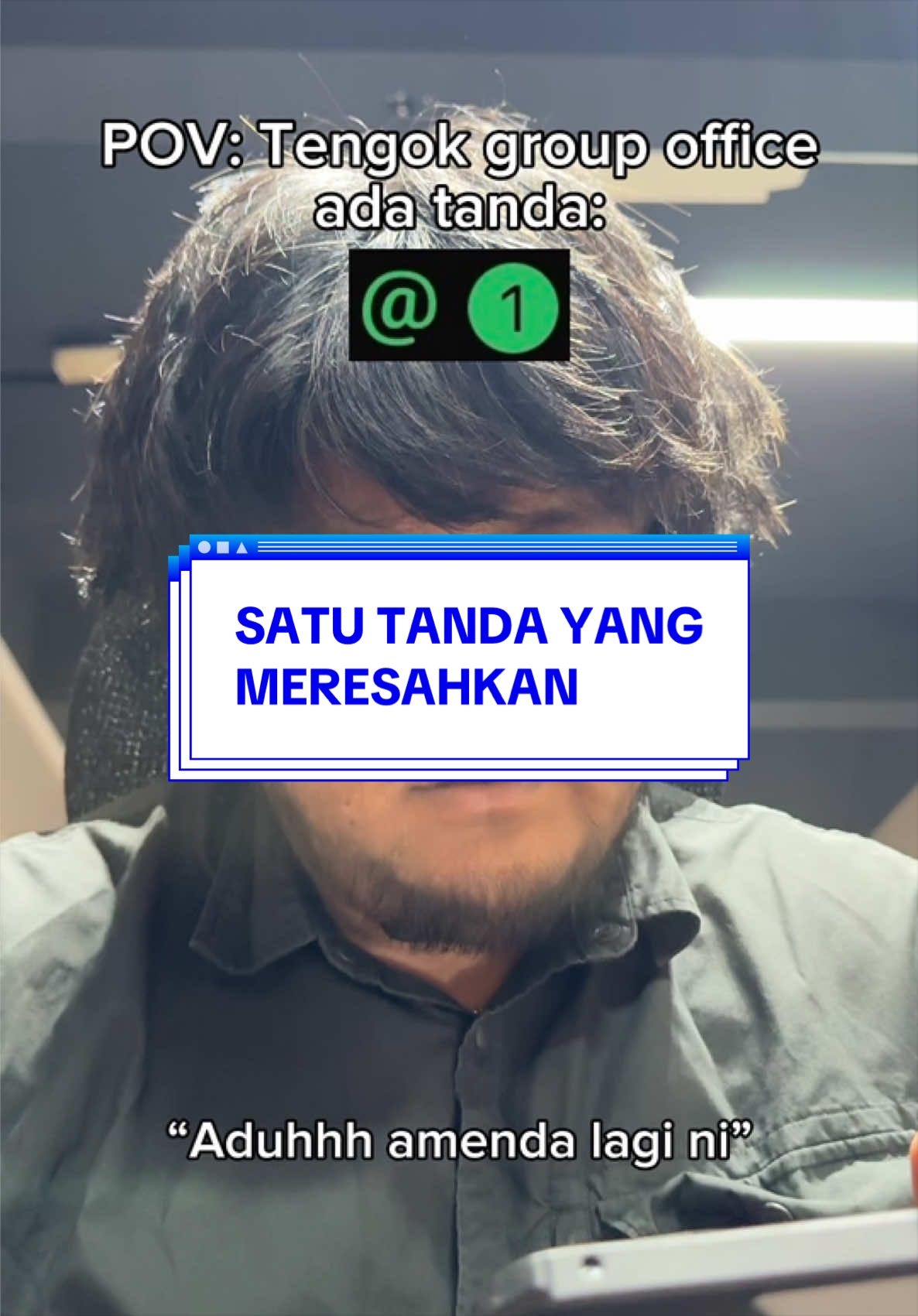 Aku je ke yang selalu gelisah kalau kena mention dalam group kerja?🥹 #kotakbangsawan 
