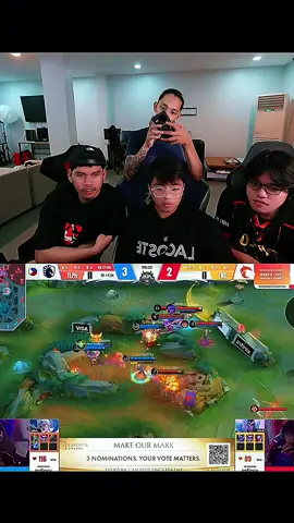 Game 1 Ch4knu, H2WO and Kouzen reaction to TLPH vs TNC | MPL-PH S18 - Week 5 day 1 #MLBB10TH #ALLINMLBB @H2WO @Ch4knu 