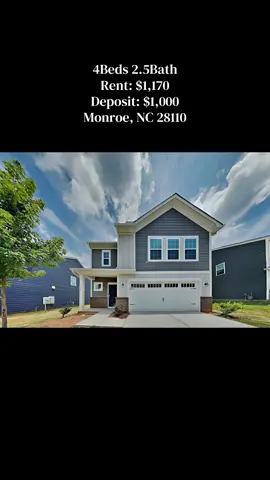 🏡✨ 4-BEDROOM HOME FOR RENT IN MONROE, NC! ✨🏡 Looking for a spacious place to call home? 👀🔑 Check out this 4-bedroom, 2.5-bathroom rental located in Monroe, North Carolina! 🏠💫 📍 2524 Brunson Ct, Monroe, NC 28110 🛏️ 4 Bedrooms 🛁 2.5 Bathrooms 💰 Rent: $1,170/month 🔐 Deposit: $1,000 ✨ With four bedrooms and 2.5 bathrooms, there’s plenty of flexibility for your household, guests, a home office, or additional living space. If you’re searching for a rental in the Monroe area, this property may be worth checking out! 🏠 Hey, I am a private property owner and I have rentals available. 📩 Interested in this property? Follow my page and send me a direct message if you would like more information about availability, viewing details, rental requirements, and other property information. 📲 Serious inquiries are welcome. Please verify all property details, availability, rental terms, and payment information directly before making any payment or sharing sensitive personal information. ❤️ Save this post, share it with someone searching for a home, and follow for more rental opportunities! 🏡🔑 #MonroeNC #MonroeNorthCarolina #MonroeRentals #NorthCarolinaRentals #NCRentals                           