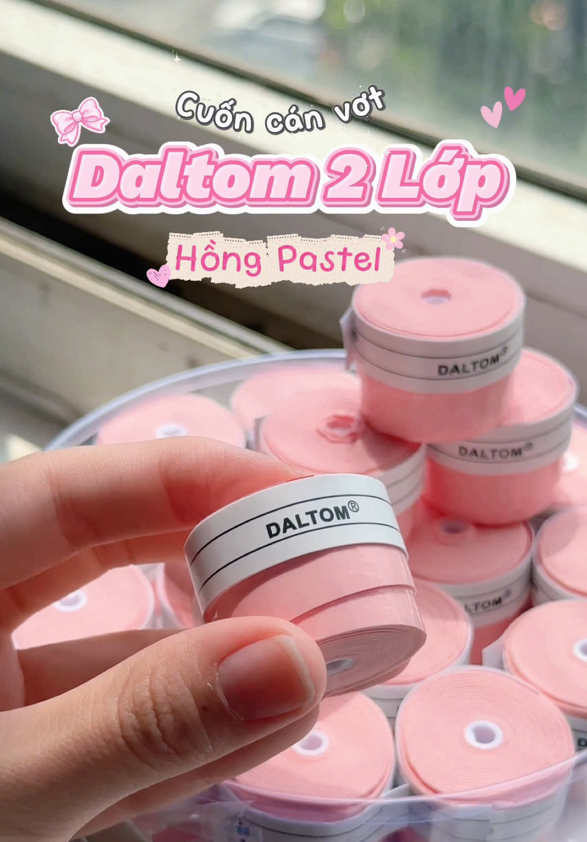 Cuốn cán hồng pastel lại về thêm đây ạ #onesport #quancanvot #cuoncandaltom #TikTokShop #salevuifreeship 