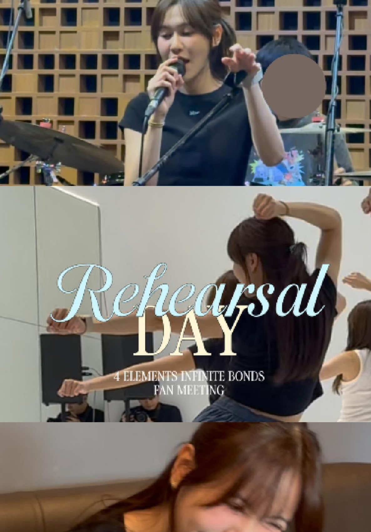 Rehearsal day🥳 #4elements  #noeykanteera 