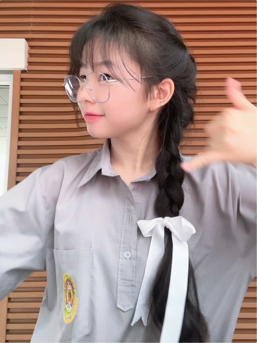 เด็กสาธิต พิชิดใจใครได้🫣#เด็กสาธิต #สาธิตอุดร #ฟีดดดシ💗 #ตัวเล็กสเปคใคร #สาวแว่น 