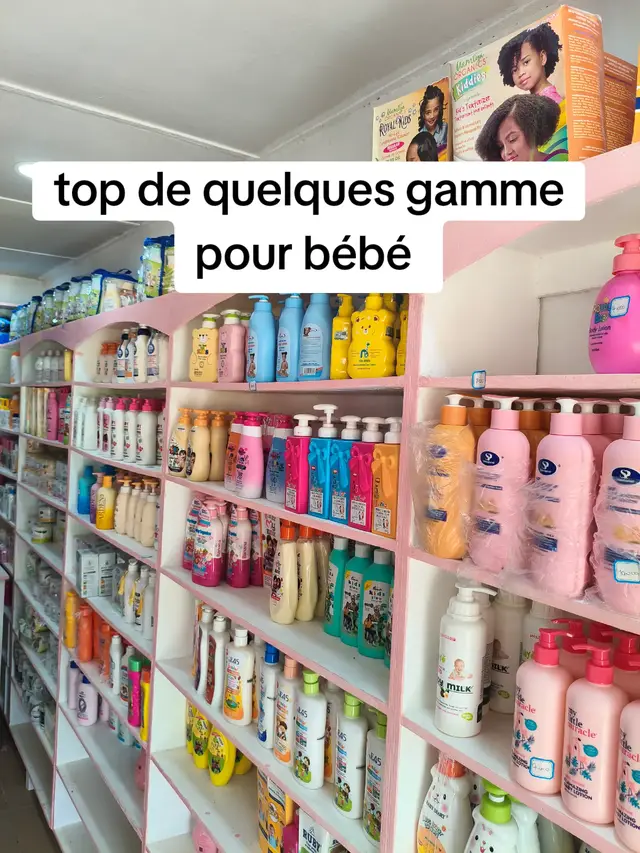 gamme pour bébé #cosmetics #SoinsBébé 