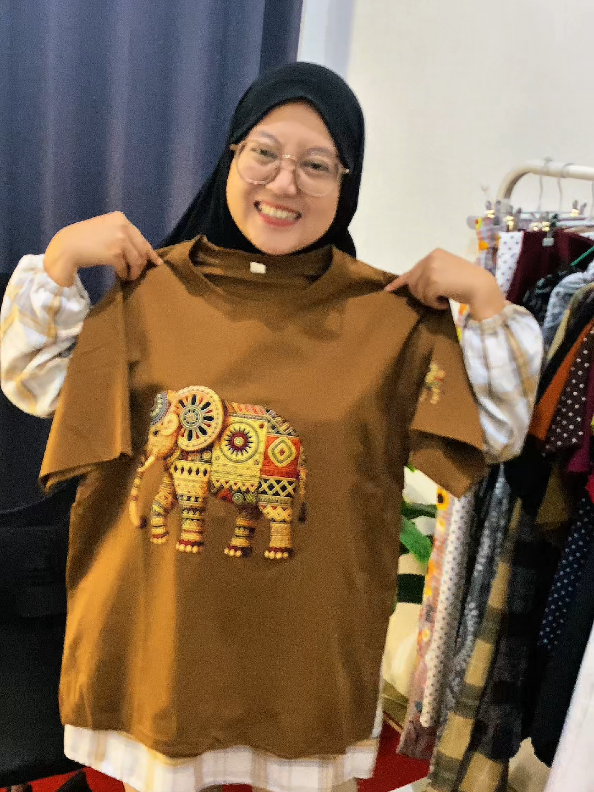 Atasan kaos wanita #atasanwanita #kaoswanita 