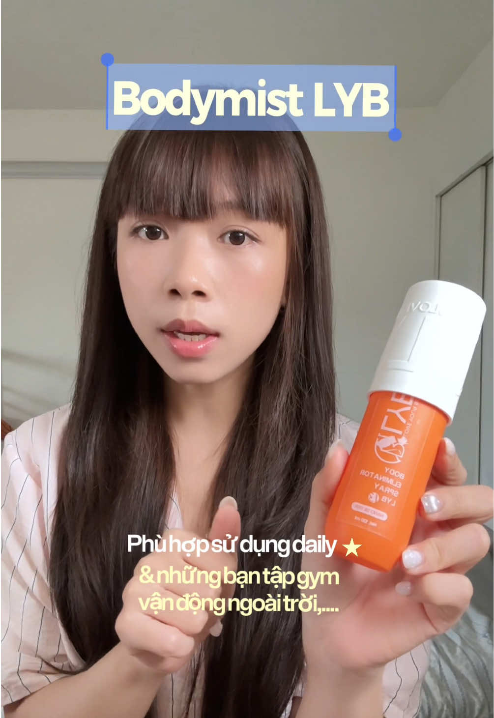 ai hay tập td tập gym đồ đó thì múc e này nhe #LYB #LYBbodymist #onegr 