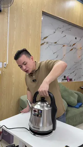 Hiện đại, tiện dụng nấu trong vòng vài phút nhé, ấm to cả gia đình cùng uống đều tiện ạ