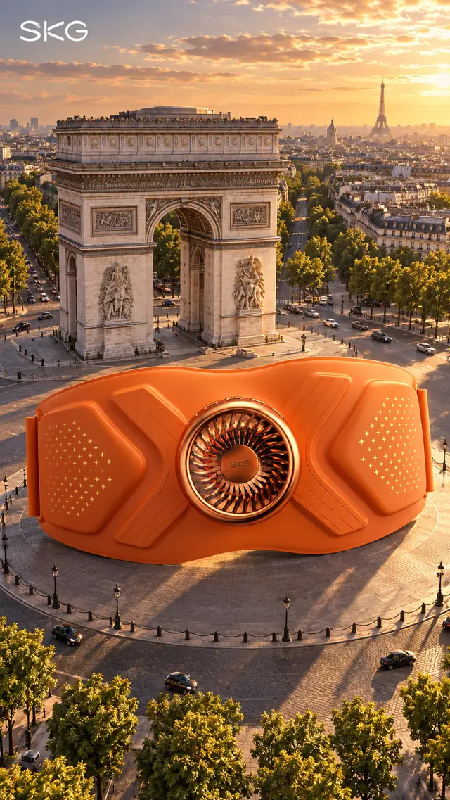 Paris has its icon. Rome has its legend. SKG has the QS700. 🧡 Made to stand out and designed to bring a premium reset into your daily routine. When worn, place it directly against bare abdominal skin. Which city gets your vote? #TikTokshopbacktoschool #SKG #SKGHealth #QS700 #WellnessTech #DailyReset #ProductDesign