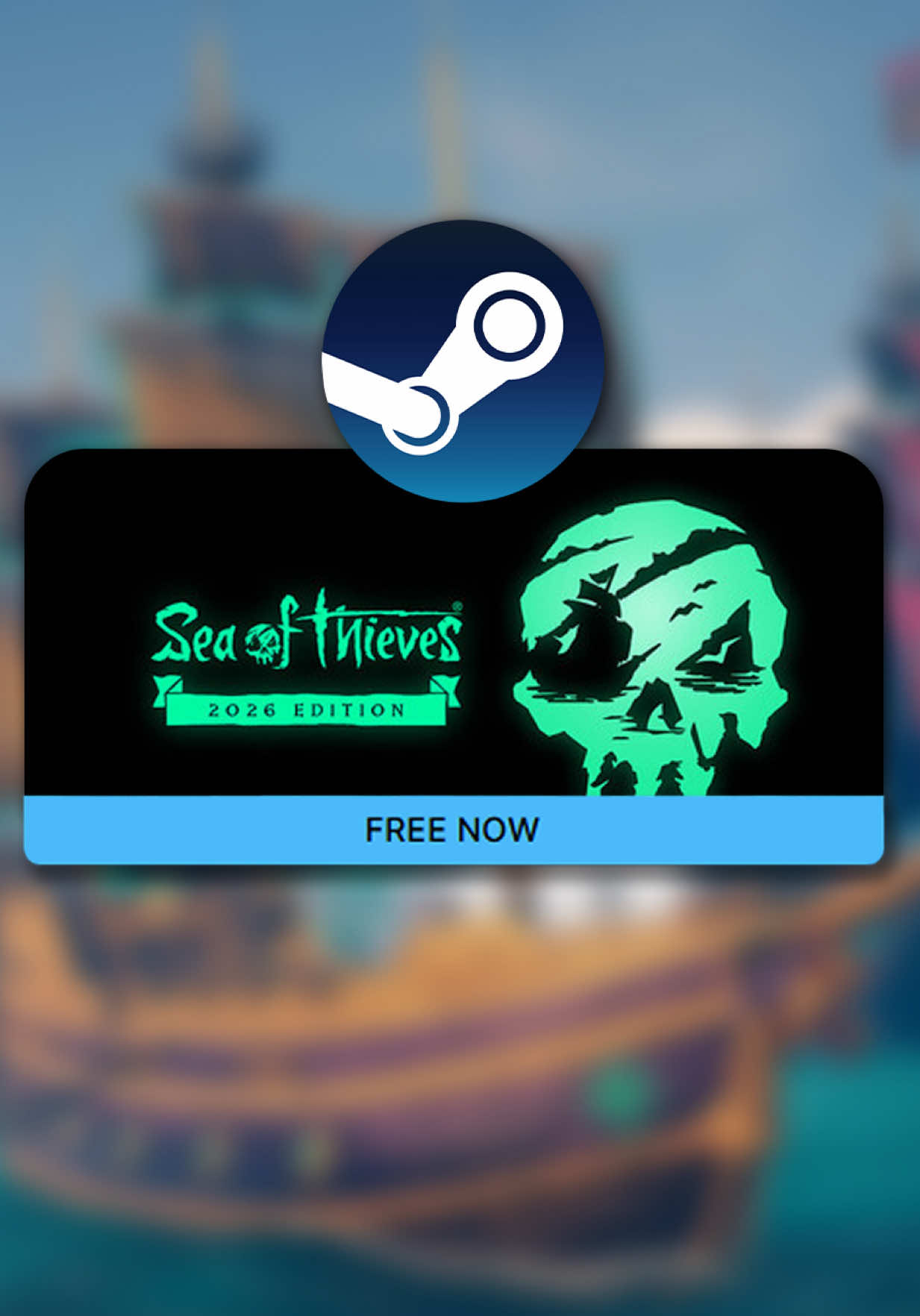 Sea of Thieves FREE WEEKEND! #seaofthieves #freegames #freegamealert #steamgames #agenterino 