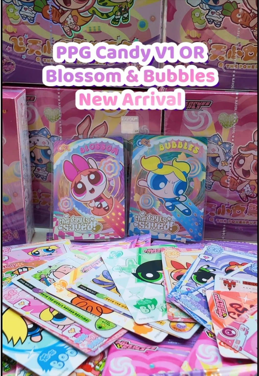 New Arrival! Come and grab your PPG Cards!!!#cards #KAYOU #ppg #powerpuffsgirls #powerpuffgirls 