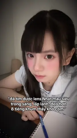 Tìm được màu lens Nhật chân áiii, thích cái này với Revia lắmmm luôn #panminain #lensnhat #japanmakeup #stylenhatban #japanhairstyle 