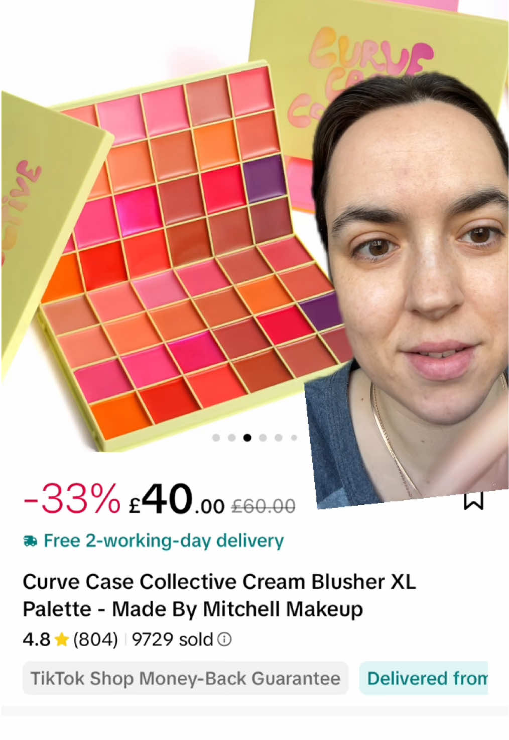I really enjoy finding high quality products with a great deals here🫠 @🇬🇧MADEBYMITCHELL🇬🇧  #makeup #madebymitchell #curvecase #blush #TikTokMadeMeBuyIt 