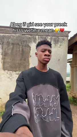 Abeg wetin he mean 😪