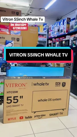 Vitron 55inch 4K UHD WHALE TV HTC55W #Vitron #55inch #Smarttv #fypシ゚viral #viralvideo 