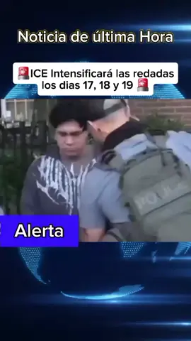 #ICE #Redadas #Deportaciones #Alertamigrante #Notícias 