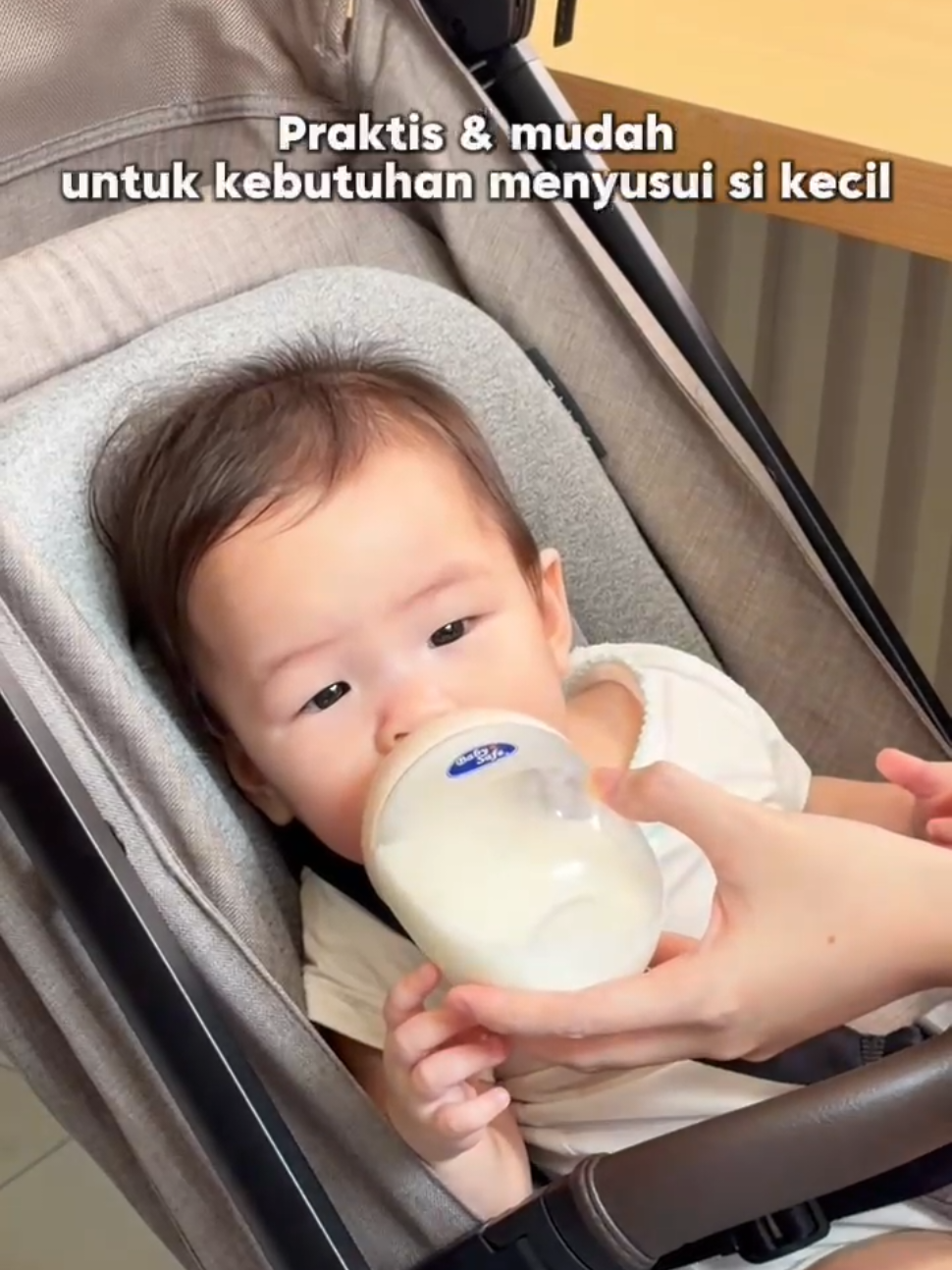 Menghangatkan susu ternyata semudah ini lho Bund 🥰❤ #BabySafeIndonesia #LBW03 