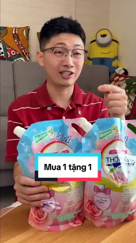 Nước giặt xả Thơm Ngát mới #nuocgiatxa #nhapesu 