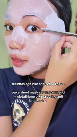 ga males skincare an lagi deh kalo hasilnya glowing kinyis” ginii 🤤🫶🏻 #gloowbe #gloowbesheetmask #skincare 