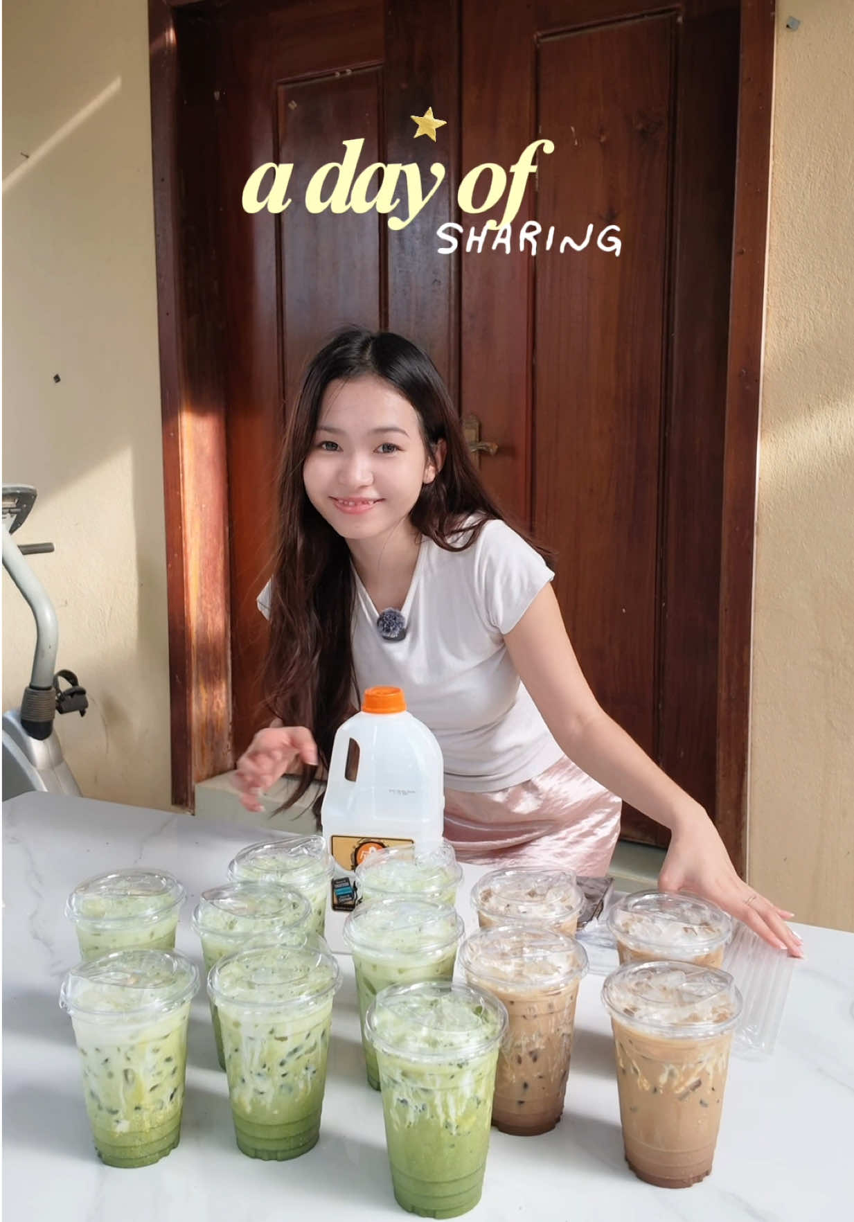 Charity’s day 🤍 #FarmFreshCambodia #1FreshMilkBrandfromMalaysia
