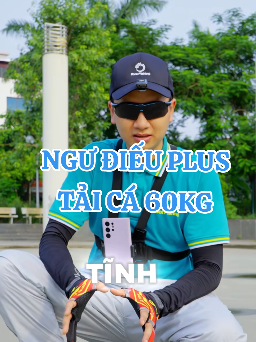 Săn cá lớn, đánh bạo lực, Hugo Tra bò anh em không thể bỏ qua Ngư điếu plus xanh của Rice Fishing #ngudieuplus #docauduli #ricefishing 