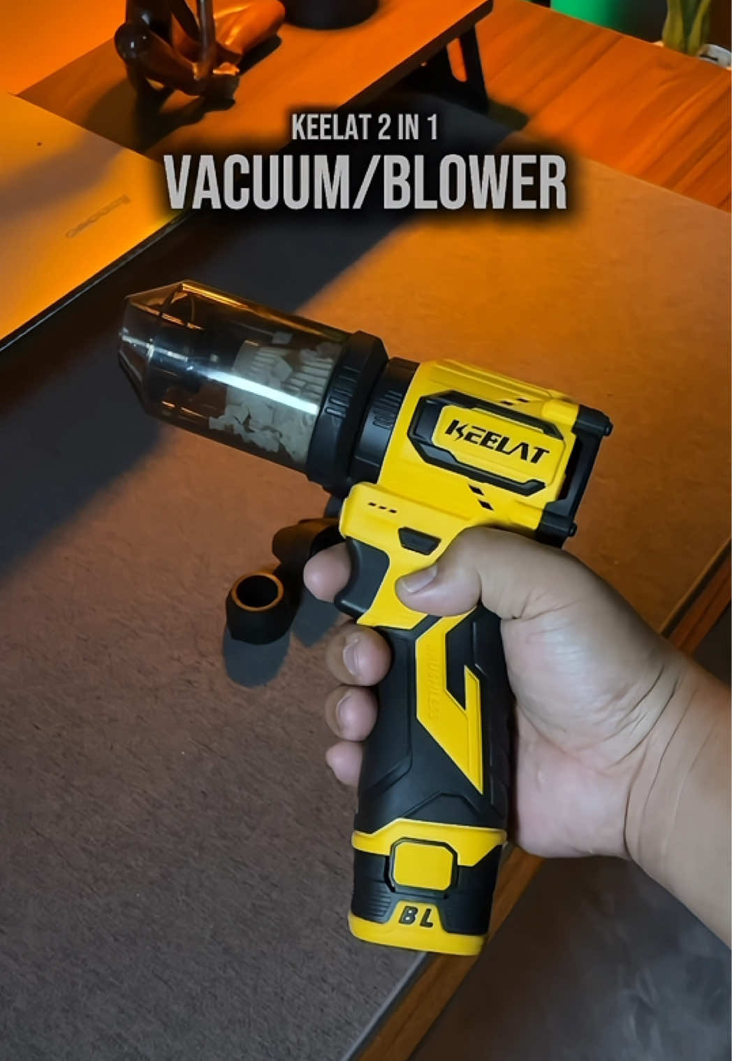 Keelat 2 in 1 mini vacuum blower #vacuumblower 