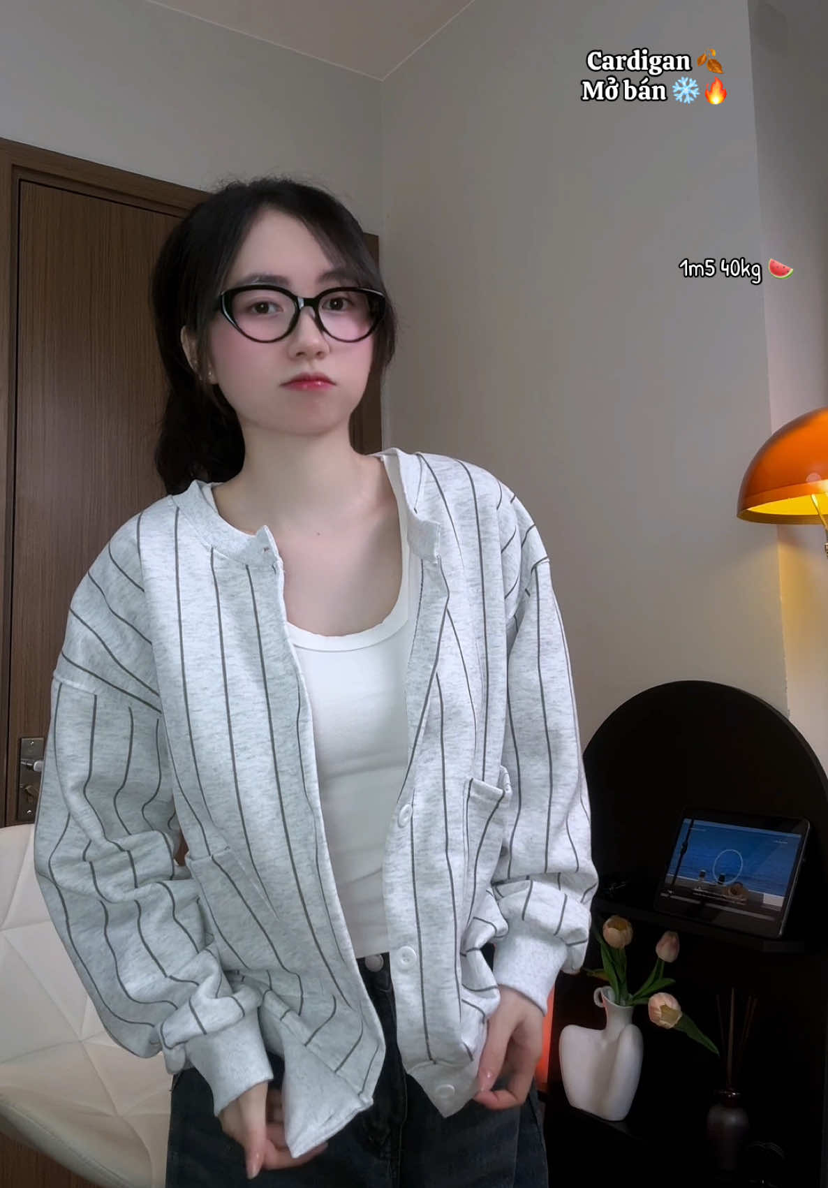 Mùa đầu mùa cho rẻ mb ơiii 🔥🍉 #xuhuong #cardigan #meozbasic 