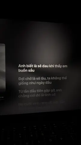 “Anh biết là sẽ đau…khi thấy em buồn rầu…” #vetthuong #tramwbear 