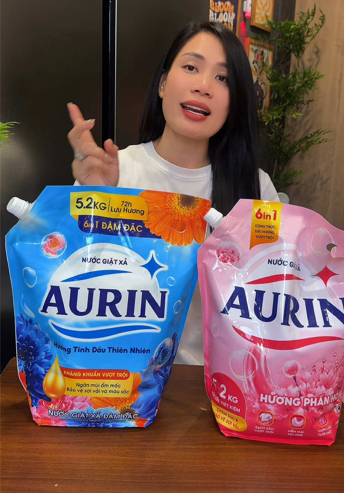 Nước giặt Aurin 