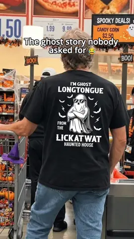 Rate this shirt from 1-10 #funnyshirts #trending #halloween #spookyseason #ghost 