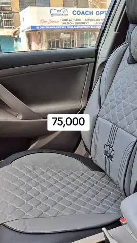 Crown seat cover installed on 2010 Toyota Camry  98 Awolowo Way, Ikeja (Opposite MAN House, Adjacent SLOT HQ) Call or WhatsApp us on 08167386753 #Carfanzy #CarAccessories   #Lagos #Ikeja