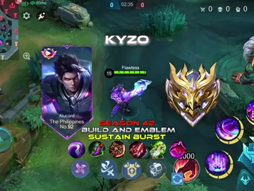 Best Alucard Build and Emblem | Must try! #MLBBS42 #MLBB10TH #ALLINMLBB #S42RevampedHeroes #MLBB 
