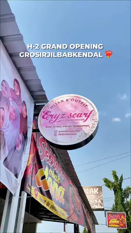 SIAP SIAP BUAT DAPET HIJAB GRATIS DARI GROSIRJILBABKENDAL DI GRAND OPENING PADA TANGGAL 20-09-2026 TERBUKA UNTUK UMUM ‼️ #tokohijabbaru #grosirjilbabkendal #tokohijabrekomendasi #tokohijabdanbaju #tokohijabkendal 