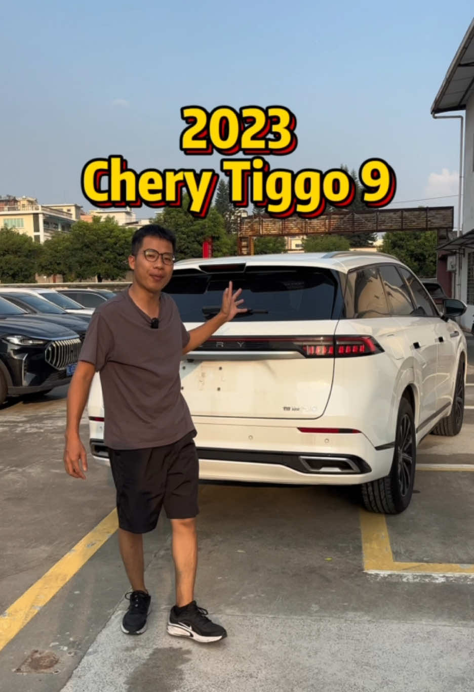 The price of this Chery Tiggo 9 is really good！ If you want to import it to Africa, please contact me,I am in Dongguan, China#usedcarschina #CheryTiggo9 
