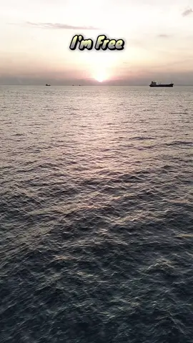 I'm Free #lyrics #imfree #sunsetatsea