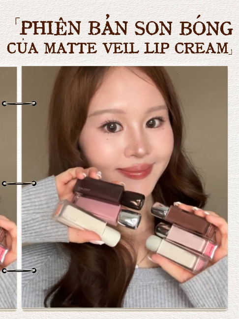 Từ sắc son Matte Veil nàng yêu thích đến một phiên bản căng bóng hoàn toàn mới. ✨  Khám phá Glazed Lip Gloss thế hệ mới và tìm glossy match dành riêng cho nàng.  Nhớ đặt lịch NEW ARRIVAL WEEK | 26–30/09 để săn ngay em này với ưu đãi siêu hời. #JOOCYEEVN #fyp #NewArrivalWeek