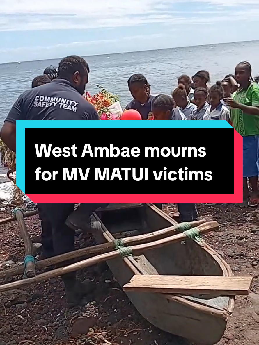 West Ambae mourns for MV MATUI victims. September 18 2026 📷 Vavine Tavala Manaseh https://www.facebook.com/share/r/1HFiV6GzLF/ #fyp #foryou #foryoupage #f #melanesiantiktok🇵🇬🇻🇺🇸🇧🇳🇨🇫🇯 