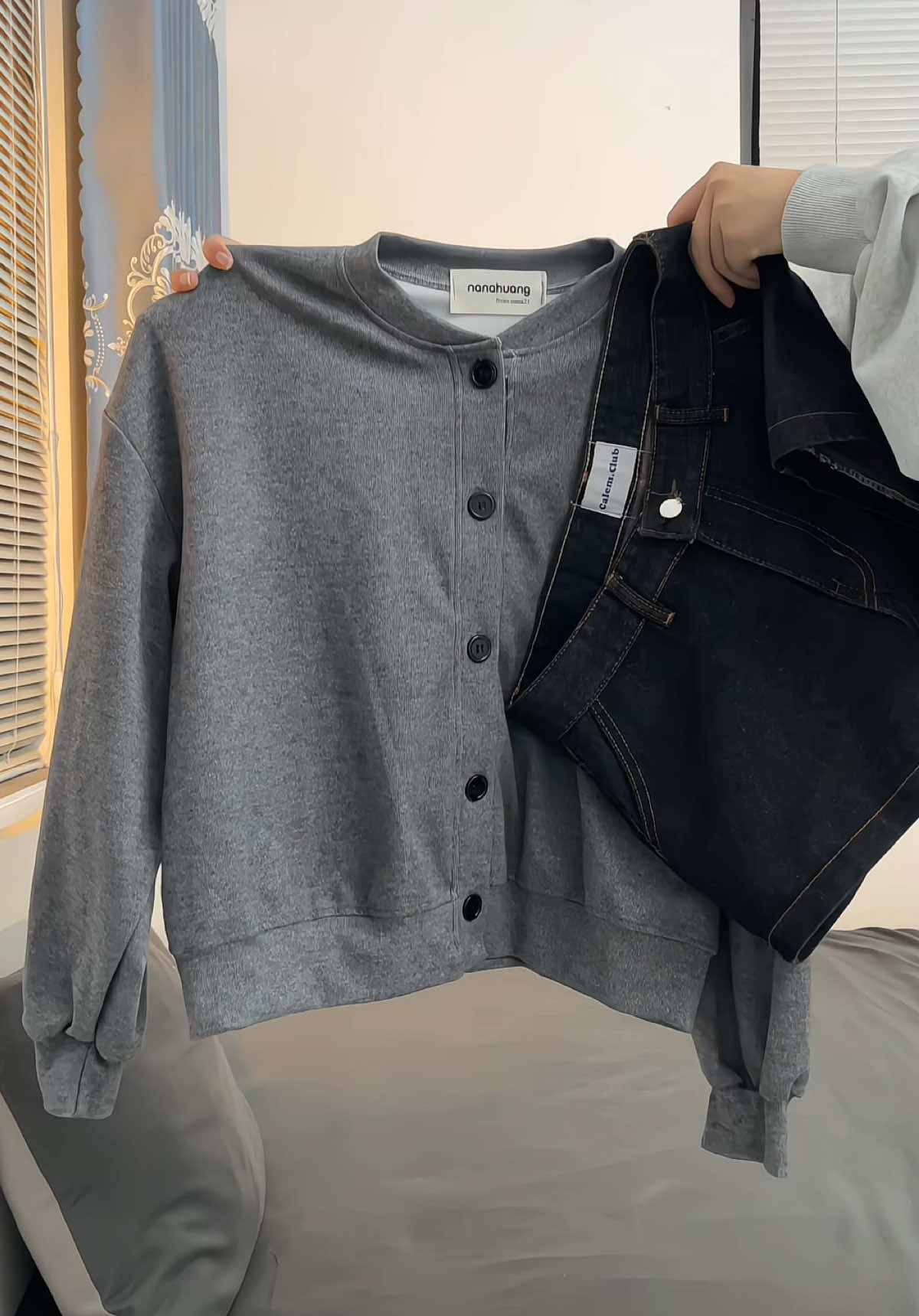 🍙#xuhuong #cardigan #autumn #phoidoxinh 